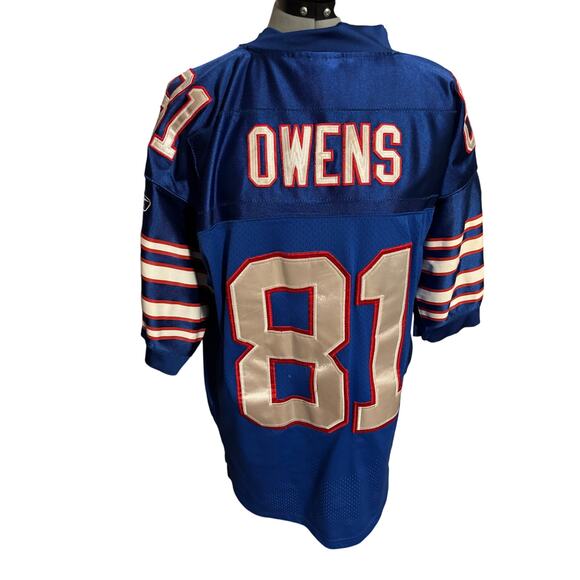 Terrell Owens Buffalo Bills Jersey with 50 Years Patch - Picture 1 of 3